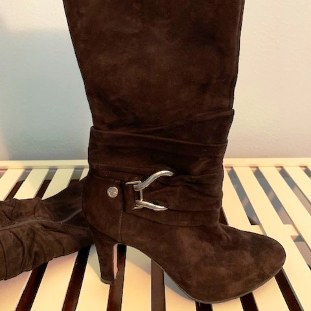 🍁 Antonio Melani Choclate Brown Suede Boots